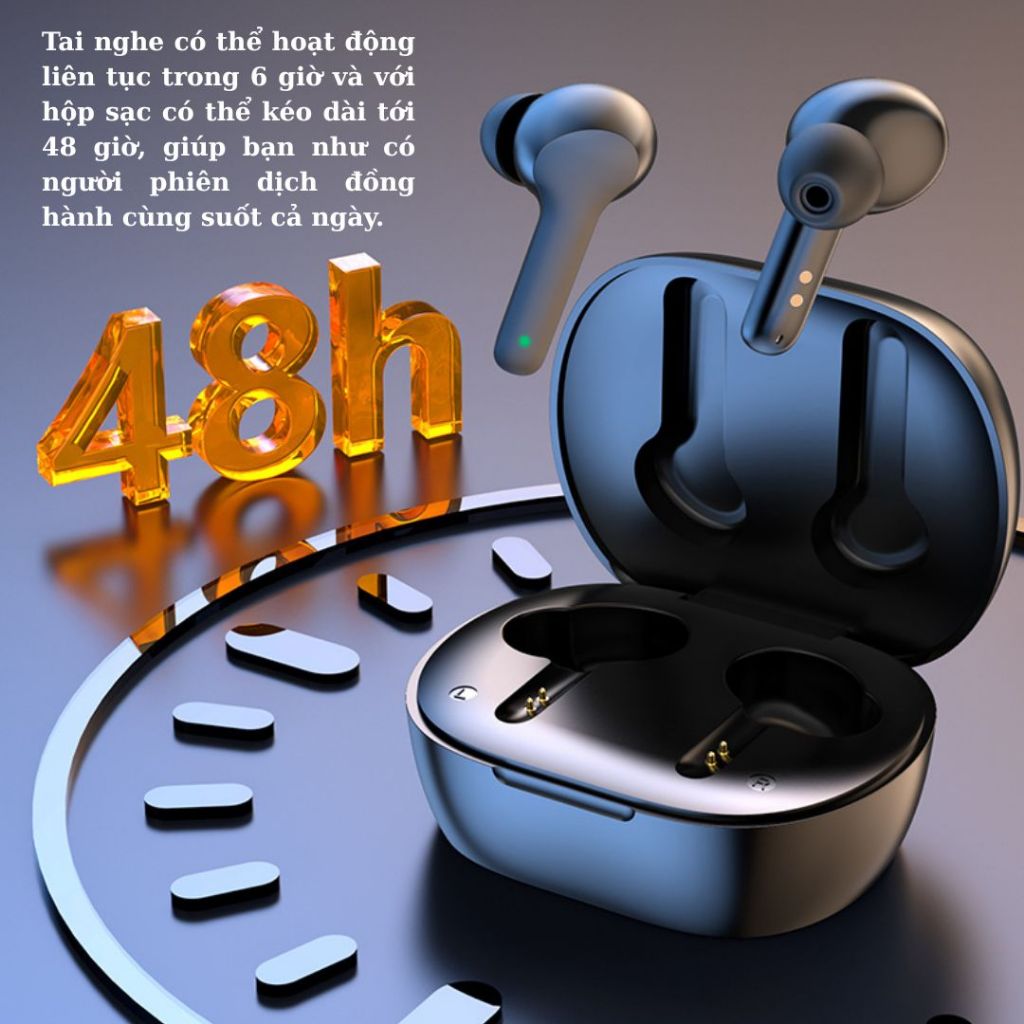 Tai nghe phiên dịch A800 – Dịch 144 ngôn ngữ có độ trễ cực thấp + app dịch VIP Quốc tế vĩnh viễn | BigBuy360 - bigbuy360.vn