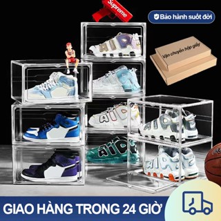 Hộp Đựng Giày Nhựa Cứng, Hộp Nhựa Đựng Giày Dép Trong Suốt Kín Đáo, Chống Bụi