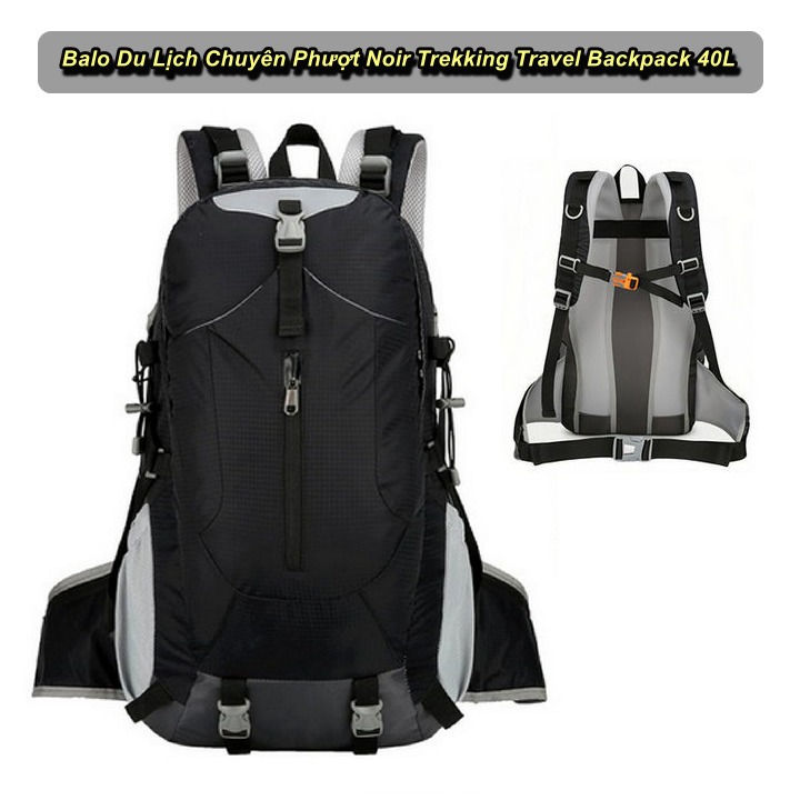 Balo Du Lịch Chuyên Phượt Đường Dài Noir Trekking Travel Backpack 40L