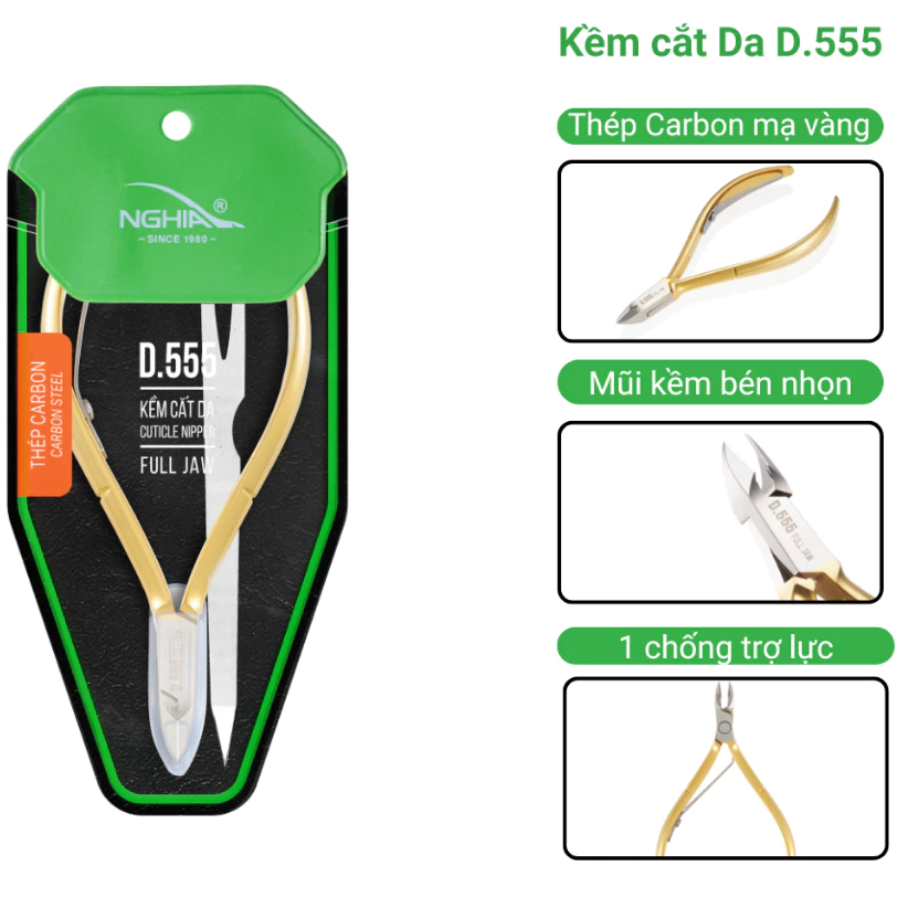 Kềm cắt da D - 555 Kiềm Nghĩa
