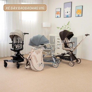 Xe đẩy 2 chiều V16 BaoBaoHao xoay 360 độ ngả linh hoạt (bảo hành khung 1 năm)