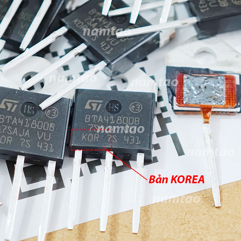 BTA41 - 800B, BTA41 - 1200B , BTA41 ST Microchip bản KOREA mới 100%