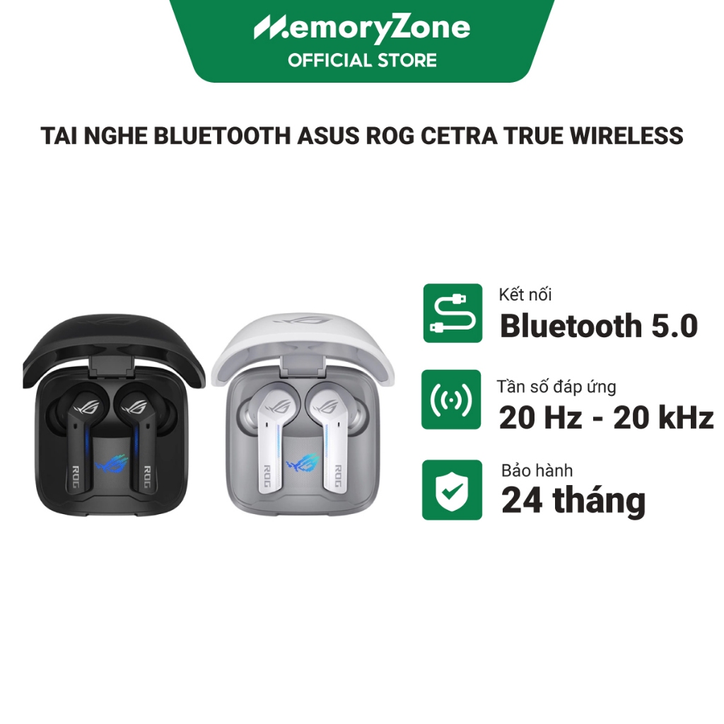 Tai Nghe Bluetooth ASUS ROG Cetra True Wireless - Bảo hành 24 tháng