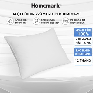 Ruột Gối Lông Vũ Nhân Tạo Homemark – Gối Ngủ Cao Cấp Chuẩn Khách Sạn, Êm Ái, Chống Xẹp, Thoáng Khí