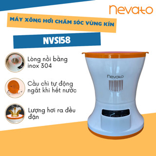 Máy Xông Hơi Phụ Khoa Khử Trùng Chăm Sóc Vùng Kín Xông Trĩ Nevato NVS158