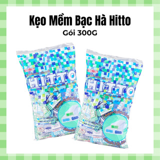  Kẹo Mềm Bạc Hà Mát Lạnh Hitto Gói 300G 