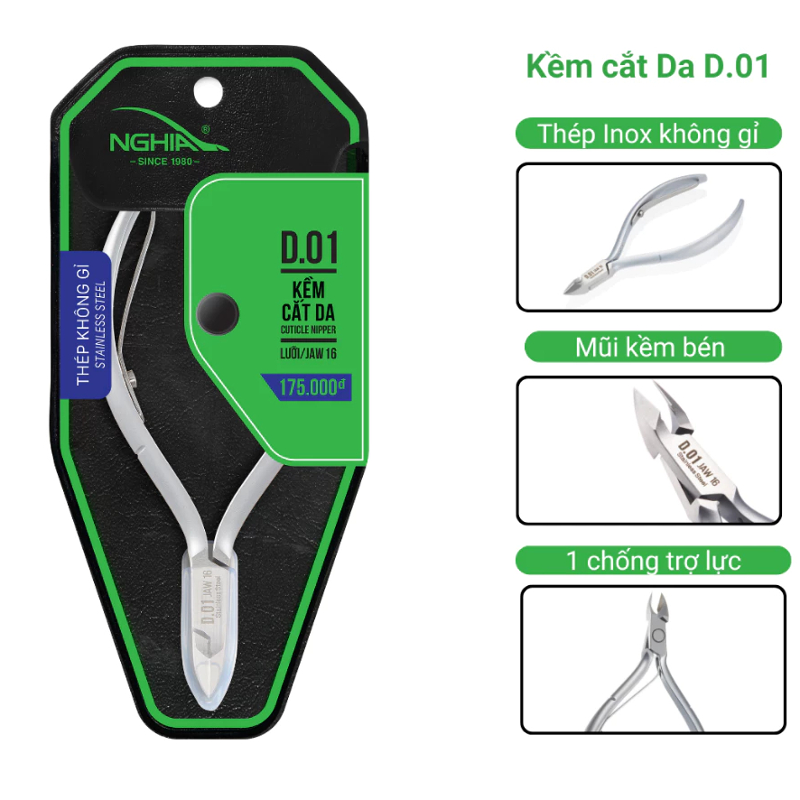 Kềm cắt da Kềm Nghĩa D-01