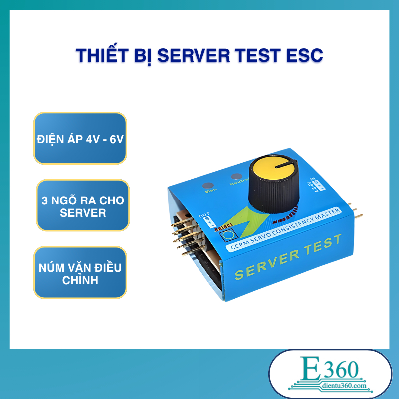 Thiết Bị Servo Test ESC