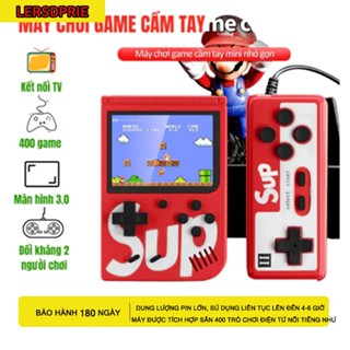 Bảng điều khiển chơi game LERSDPRIE SUP 400 với bộ điều khiển 2 người, kết nối TV, có thể sạc lại