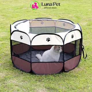  Nhà lều ổ đẻ cho chó mèo thú cưng gấp gọn Luna Pet LEU01 
