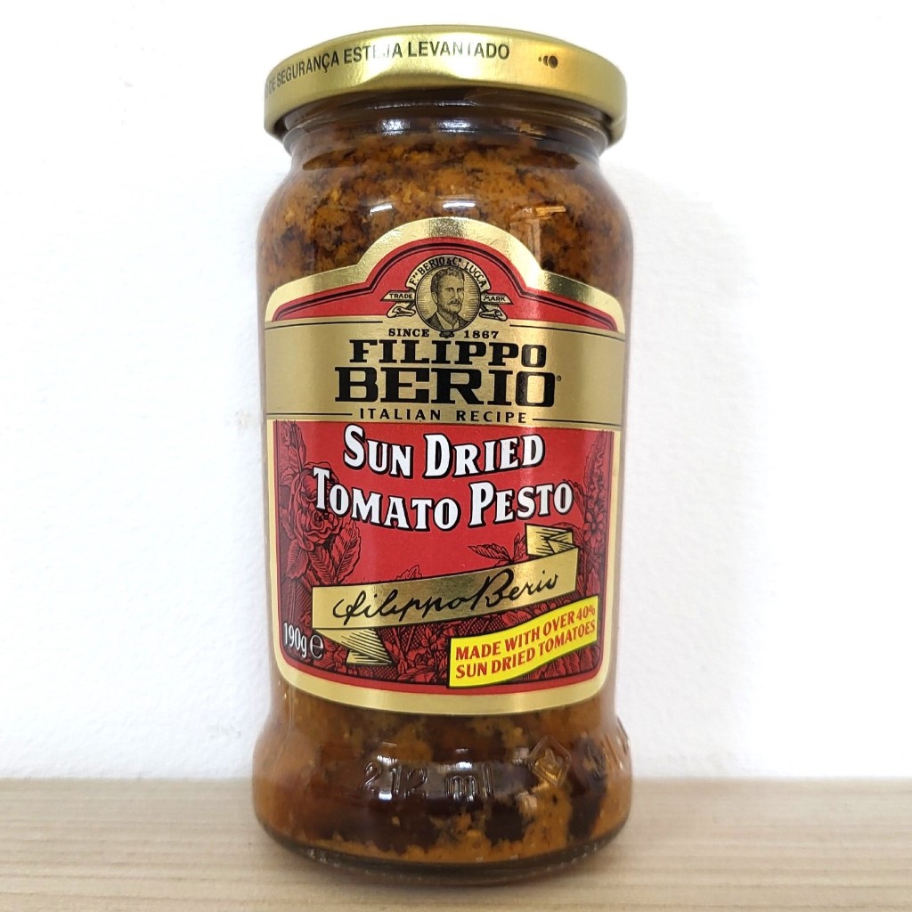 FILIPPO BERIO -- Lọ TOMATO / ĐỎ 190g -- SỐT PESTO CÀ CHUA Sun Dried Tomato Pesto