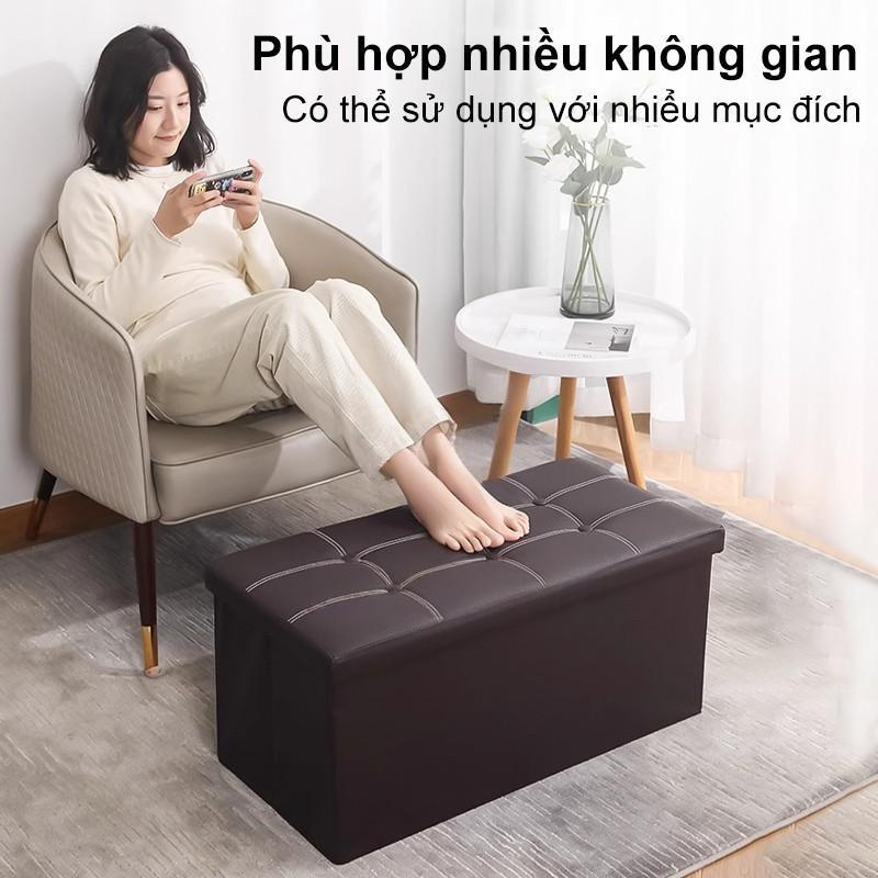 Ghế Hộp Đựng Đồ Đa Năng ghế sofa tủ đựng đồ đa năng 110L Ghế Đựng Đồ Ghế Sofa Gấp Gọn Đa Năng | BigBuy360 - bigbuy360.vn