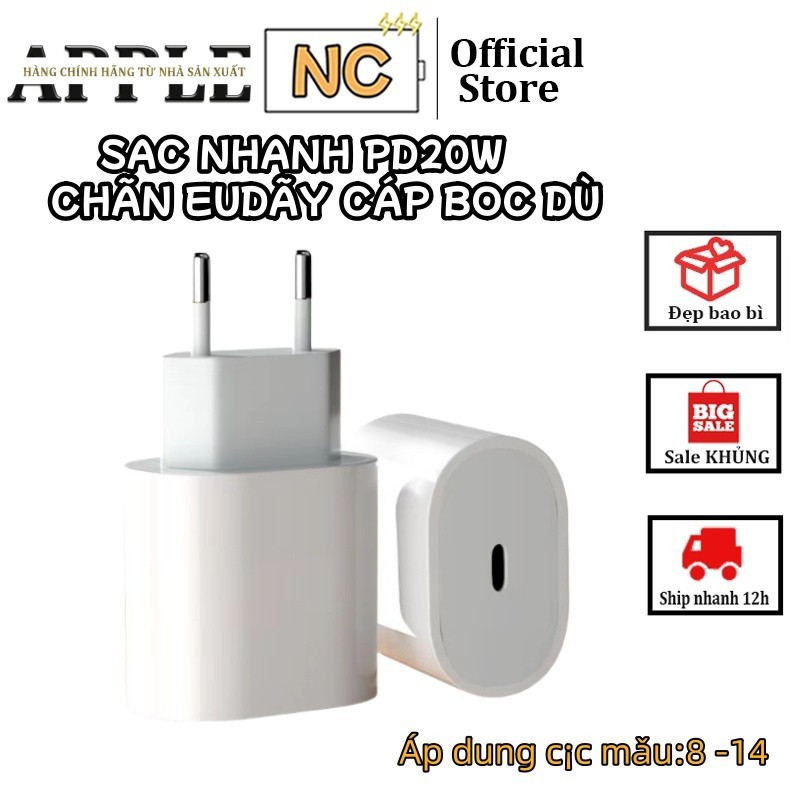 FLASH Bộ Sạc Nhanh, Cục Sạc Nhanh, Cáp Sạc Nhanh Chính Hãng Zin Bóc Máy,Sạc Nhanh Cho ĐT 8/X/11/12/1