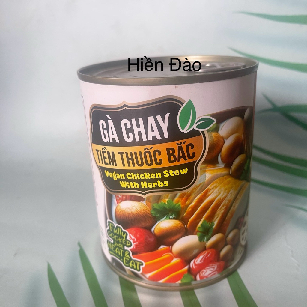 Gà chay tiềm thuốc bắc 800 gr Âu Lạc