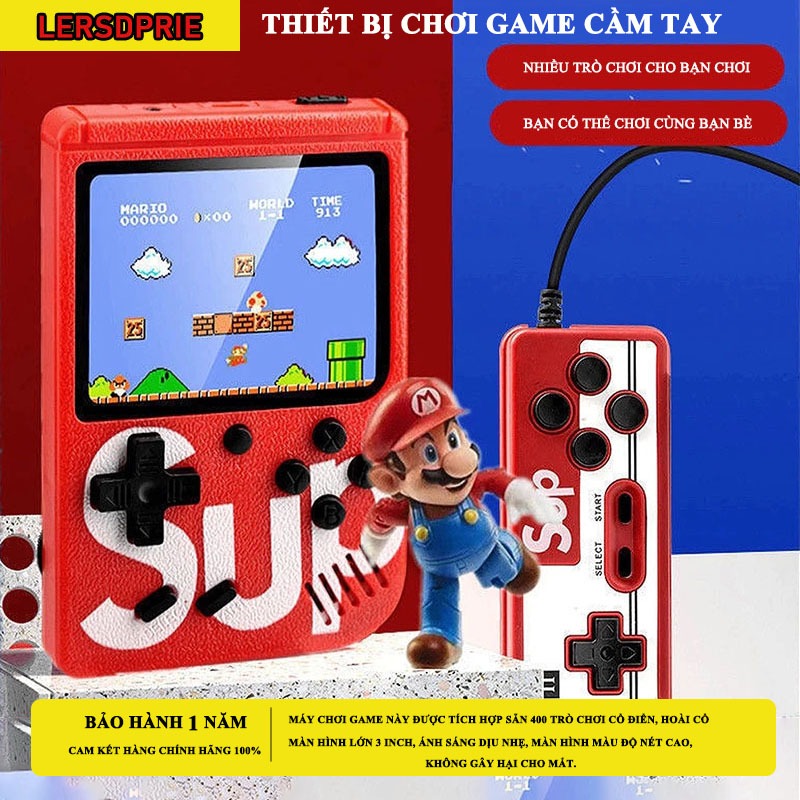 Máy Chơi Game Cầm Tay 500 Trò Chơi G5x 2 Người Sử Dụng Kết Nối Tivi Màn 3 In Âm Thanh Hình Ảnh Rõ Nét Pin Sạc BH 6 Tháng