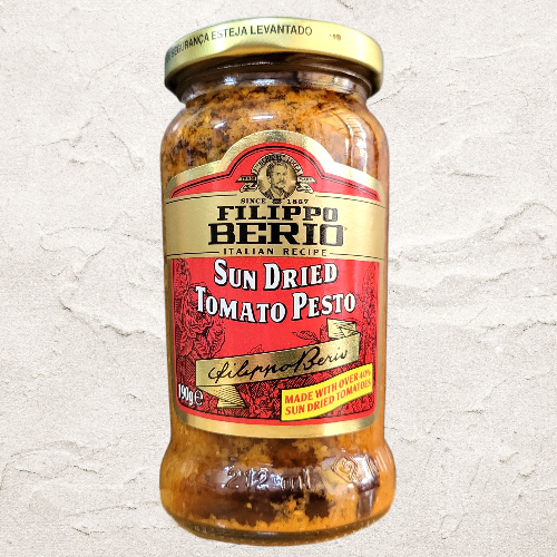 FILIPPO BERIO < Lọ TOMATO / ĐỎ 190g > SỐT PESTO CÀ CHUA / Ý / Sun Dried Tomato Pesto