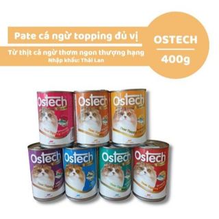 Pate cho mèo Ostech Gournet lon 400gr