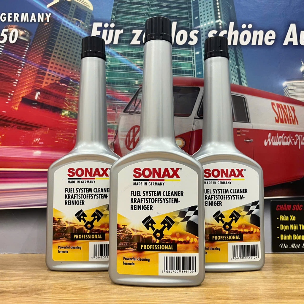 Làm Sạch Hệ Thống Xăng - SONAX Fuel System Cleaner 515100