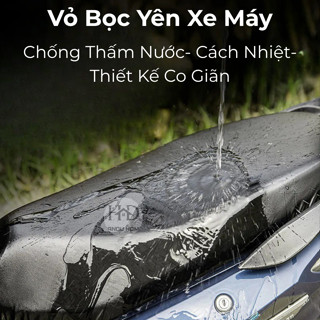  Bọc Yên Xe Số Xe Ga Bằng Da Chống Thấm Nắng Chống Thấm Nước Vỏ Bọc Chống Trầy Xước Yên Xe Tự Lắp Đặt Dễ Dàng 