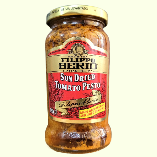 FILIPPO BERIO + Lọ TOMATO / ĐỎ 190g + SỐT PESTO CÀ CHUA / Ý / Sun Dried Tomato Pesto