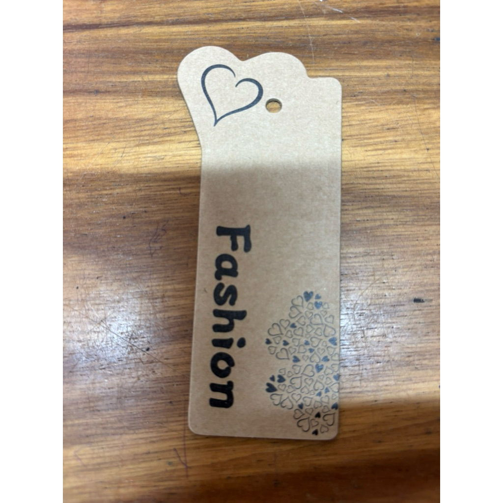 Tag/Mác Giấy Kraft Fashion Gắn Quần Áo