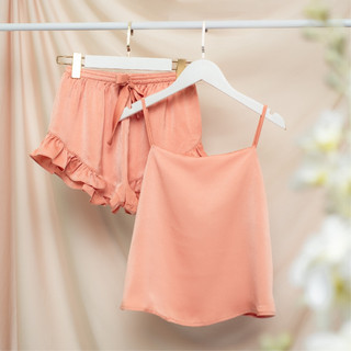 Bộ Ngủ Nữ 2 Dây Loire BDN05 Lụa Mùa Hè Cao Cấp Thoải Mái Mát Mẻ