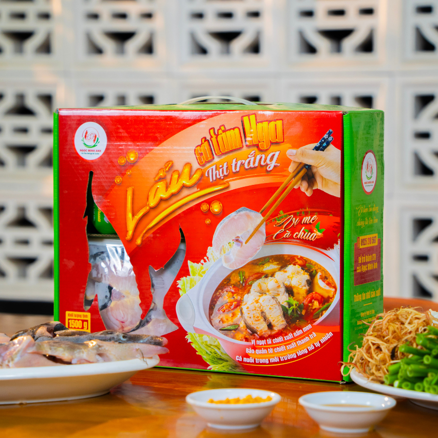 Set Lẩu Cá Tầm đông