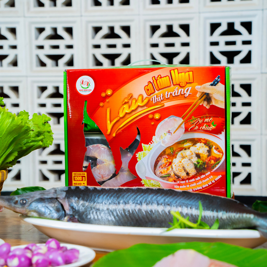 Set Lẩu Cá Tầm đông