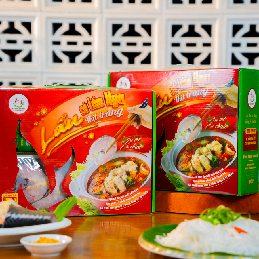 Set Lẩu Cá Tầm đông