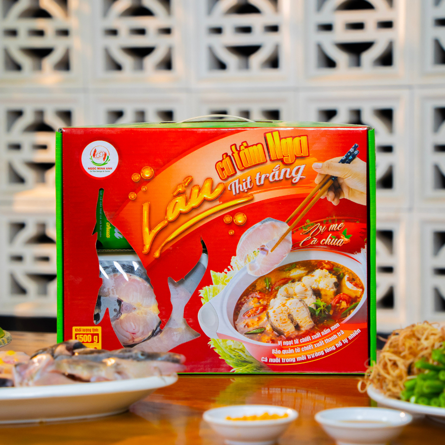 Set Lẩu Cá Tầm đông