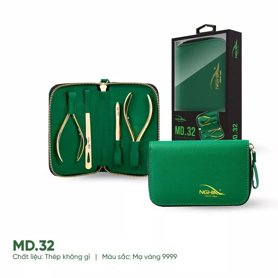 Bộ chăm sóc móng Kềm Nghĩa MD-32