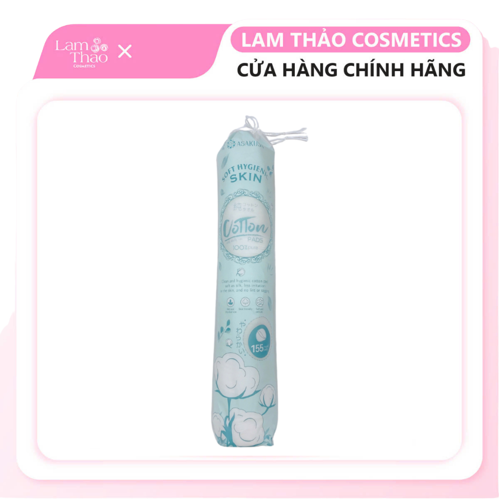 Bông Tẩy Trang Asakusa Soft Hygienic Skin Cotton Pads