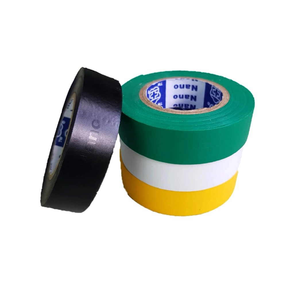Băng Keo Điện NANO (Đen - Trắng - Đỏ - Vàng - Xanh Lá)