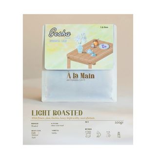  Cà phê À La Main - Gesha Ethiopia Limu Washed rang Light - 200gr - Giá đã bao gồm VAT-Cà phê Specialty Pha Handbrew Ha 