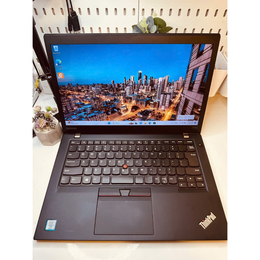 Thinkpad T470 -  i5-7300U  –Gon Nhẹ –Doanh Nhân – Siêu Bền - Viền mỏng– Hợp Thời