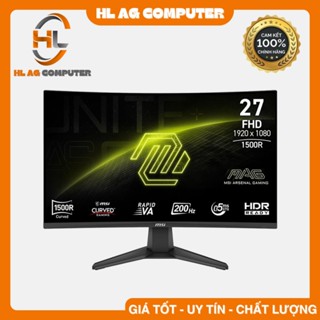 Màn hình Gaming MSI MAG 276CF E20 | 27 inch, VA, 200Hz, 0,5ms, cong Chính hãng