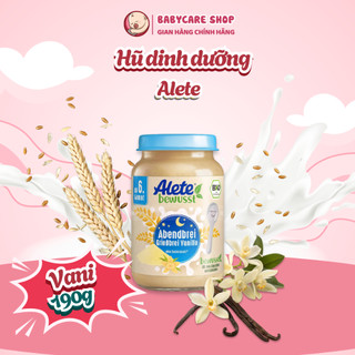 Hũ Dinh Dưỡng Alete Baby Care Shop HDDA01 Cho Bé Ăn Liền Từ 6 Tháng, Hũ 190g