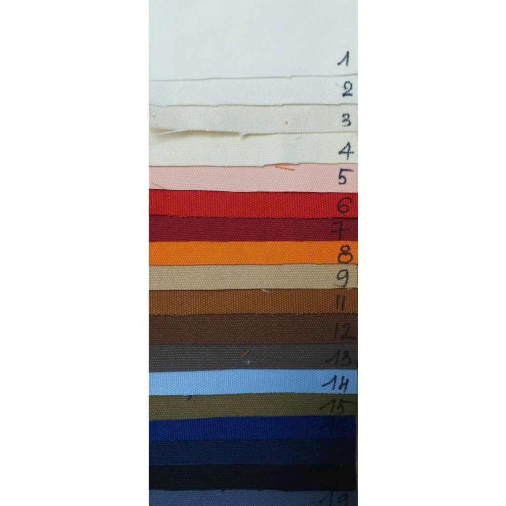 Vải canvas, may túi tote, 1m vải, tự lựa chọn màu sắc
