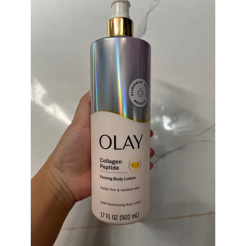 [BILL MỸ] KEM DƯỠNG THỂ OLAY COLLAGEN B3 FIRMING & HYDRATING BODY LOTION 502ML
