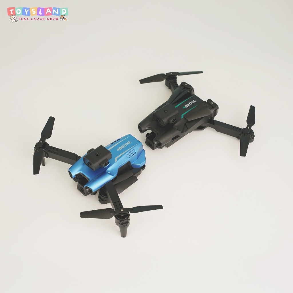 Đồ chơi Drone điều khiển từ xa tích hợp Flycam, nhào lộn 360 độ, có đèn led, sử dụng pin sạc