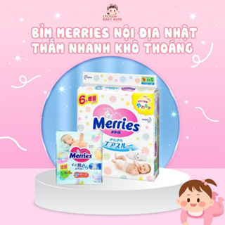 Tã Dán, Bỉm Quần Merries Nội Địa Nhật Thấm Hút Nhanh Khô Thoáng Cycybabyhome