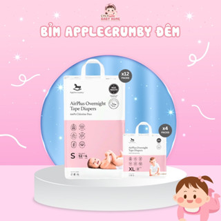 Tã, Bỉm Dán, Quần Applecrumby Đêm Cao Cấp Đủ Size Siêu Thấm Hút Cycybabyhome