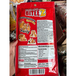 Mực cay BITEEZ bịch 18g date 2026