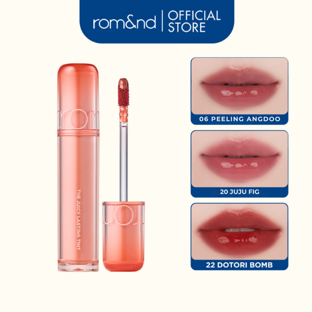 [Rom&nd] Son Tint lì cho môi căng mọng Hàn Quốc Romand Juicy Lasting Tint 5.5g | BigBuy360 - bigbuy360.vn