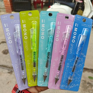   TẶNG QUÀ MỞ BÁN  BÚT CHÌ LẮC TOMBOW MONO GRAPH NATURE 0.5MM PHIÊN BẢN GIỚI HẠN MỚI NHẤT NĂM 2025 