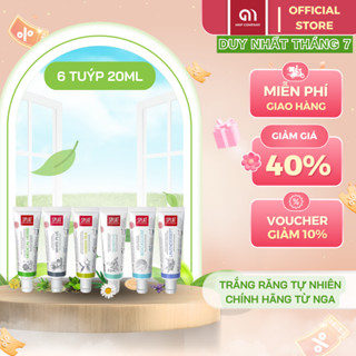  Kem Đánh Răng Thảo Mộc Số 1 Tại Nga SPLAT Size Du Lịch 20ml Trắng Răng Giảm Sưng Chống Ê Buốt 