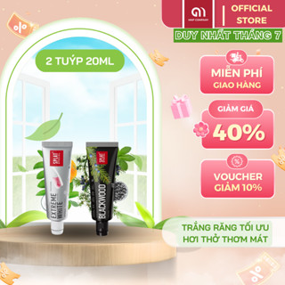 Combo 2 Tuýp Kem Đánh Răng Số 1 Tại Nga SPLAT Special Siêu Trắng, Bật Tone Sau 2 Tuần 20ml