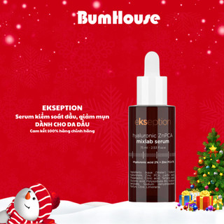   Hàng CTY  Serum Kẽm Hyaluronic + 1% ZnPCA Ekseption Hyaluronic ZnPCA mixlab Serum Kiểm Soát Dầu Giảm Mụn 75ml 