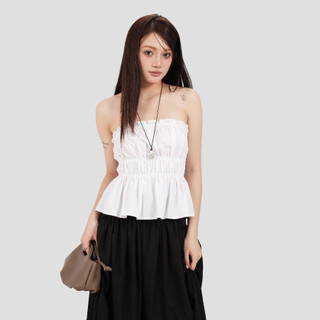Áo Ống Vải Linen - MINA TOP - Áo Nữ Dáng Ôm, Freesize, Dễ Phối Với Quần Và Chân Váy | THE J STUDIO