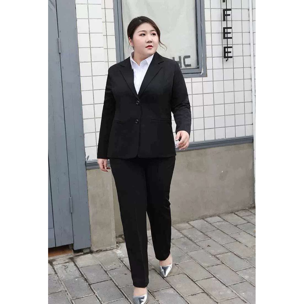 Bộ vest dài tay Bo 002 cho người béo mập 50kg-125kg